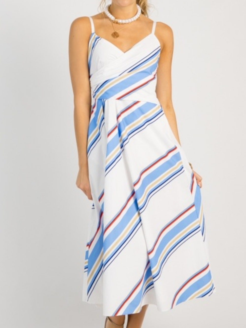 Gorgeous Nantucket Summer Dress By Current Air-NWT - Picture 2 of 15